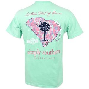 SIMPLY SOUTHERN “Southern Part of Heaven” SC Tee
